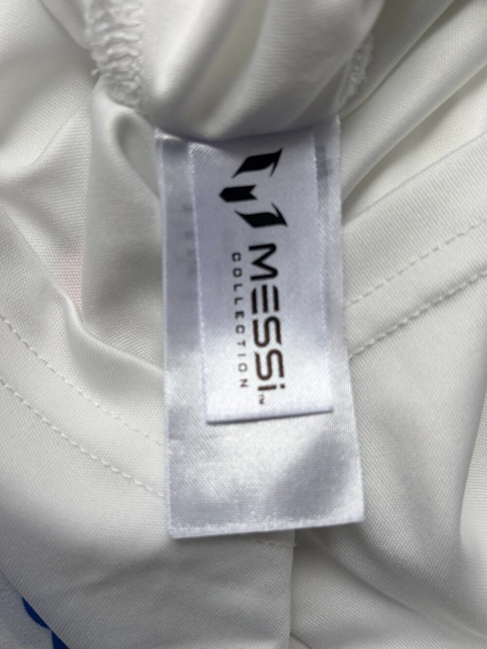 Messi Collection Youth Soccer Jersey White Pink #10 Performance Shirt Size 8 - Picture 6 of 9